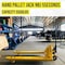 5Seconds Brand Steel Hand Pallet Truck, 5500 lbs Capacity, 48 Length x 27 Width Fork, MB-P25L Yellow 5Seconds 555013 - alternate 5